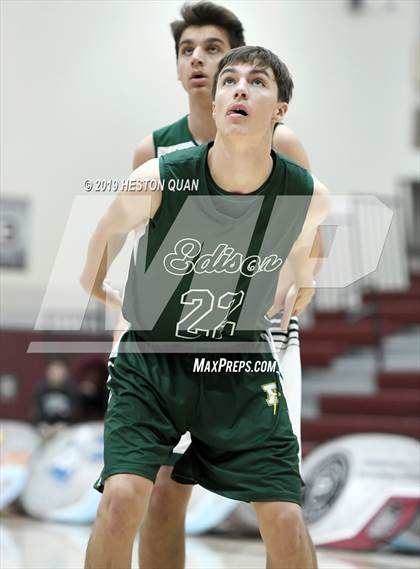 Thumbnail 3 in Edison vs. Murrieta Mesa (Rancho Mirage Holiday Invitational) photogallery.