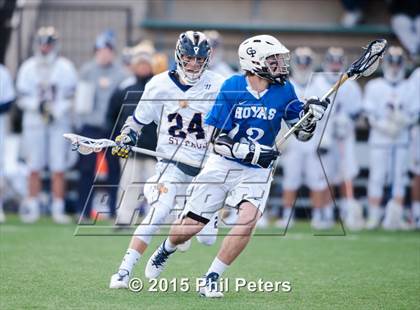 Thumbnail 2 in Georgetown Prep vs. St. Paul's (PNC Lacrosse Invitational) photogallery.