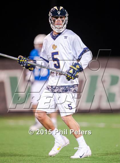 Thumbnail 1 in Georgetown Prep vs. St. Paul's (PNC Lacrosse Invitational) photogallery.