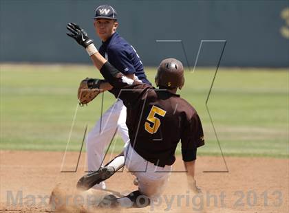 Thumbnail 1 in Crespi vs Valley North (Chatsworth H.S.) photogallery.