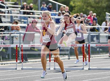 Thumbnail 3 in Bryan Bradley Viking Track Classic (300m Hurdles) photogallery.