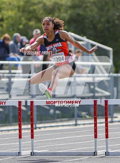 Thumbnail 1 in Bryan Bradley Viking Track Classic (300m Hurdles) photogallery.