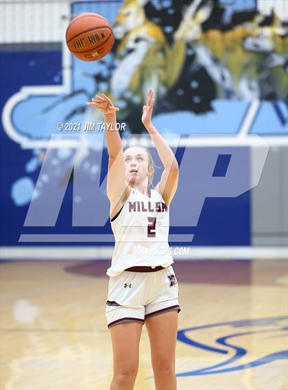 Thumbnail 3 in Millsap vs Birdville (Raising Cane's Chicken Lady Roos Christmas Classic) photogallery.