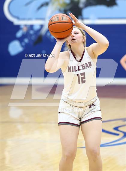 Thumbnail 3 in Millsap vs Birdville (Raising Cane's Chicken Lady Roos Christmas Classic) photogallery.