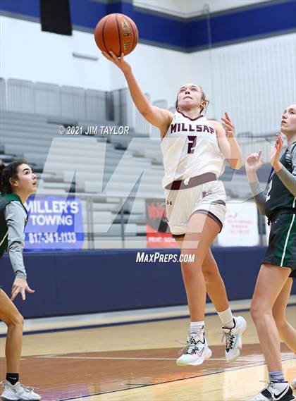 Thumbnail 1 in Millsap vs Birdville (Raising Cane's Chicken Lady Roos Christmas Classic) photogallery.