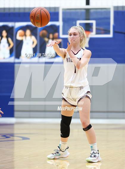 Thumbnail 1 in Millsap vs Birdville (Raising Cane's Chicken Lady Roos Christmas Classic) photogallery.