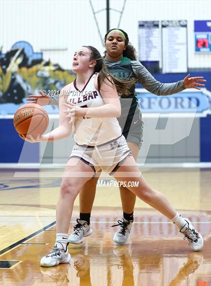 Thumbnail 2 in Millsap vs Birdville (Raising Cane's Chicken Lady Roos Christmas Classic) photogallery.