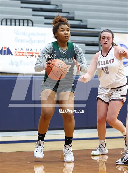 Thumbnail 3 in Millsap vs Birdville (Raising Cane's Chicken Lady Roos Christmas Classic) photogallery.