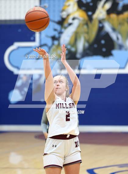 Thumbnail 1 in Millsap vs Birdville (Raising Cane's Chicken Lady Roos Christmas Classic) photogallery.