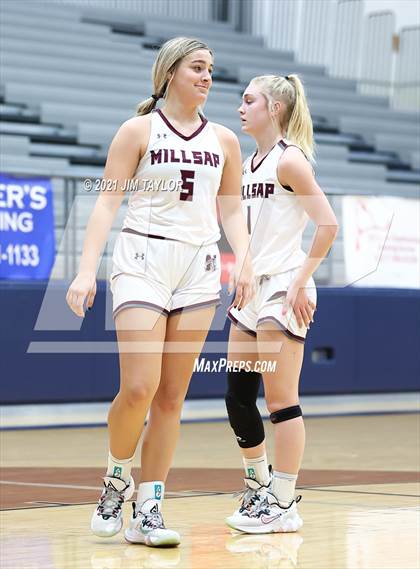 Thumbnail 2 in Millsap vs Birdville (Raising Cane's Chicken Lady Roos Christmas Classic) photogallery.