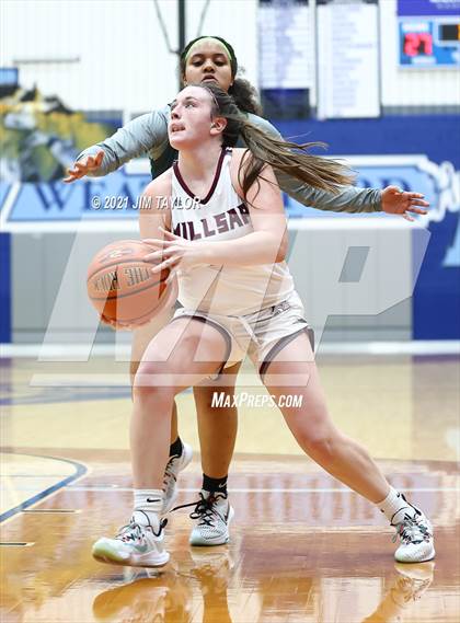 Thumbnail 1 in Millsap vs Birdville (Raising Cane's Chicken Lady Roos Christmas Classic) photogallery.