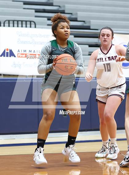 Thumbnail 1 in Millsap vs Birdville (Raising Cane's Chicken Lady Roos Christmas Classic) photogallery.