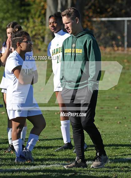 Thumbnail 2 in Hamden vs Newington (CT Class LL First Round) photogallery.