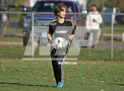 Thumbnail 3 in Hamden vs Newington (CT Class LL First Round) photogallery.