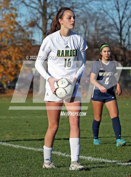 Thumbnail 3 in Hamden vs Newington (CT Class LL First Round) photogallery.