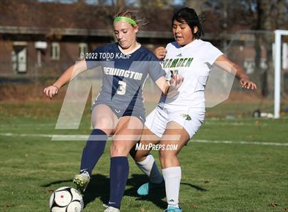 Thumbnail 2 in Hamden vs Newington (CT Class LL First Round) photogallery.