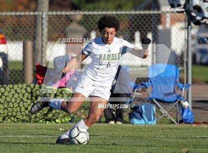Thumbnail 1 in Hamden vs Newington (CT Class LL First Round) photogallery.