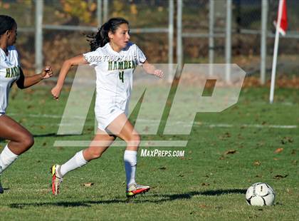 Thumbnail 1 in Hamden vs Newington (CT Class LL First Round) photogallery.