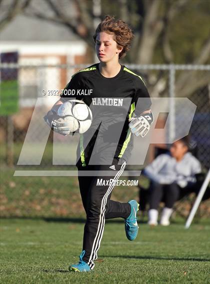 Thumbnail 1 in Hamden vs Newington (CT Class LL First Round) photogallery.