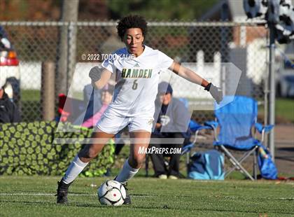 Thumbnail 3 in Hamden vs Newington (CT Class LL First Round) photogallery.