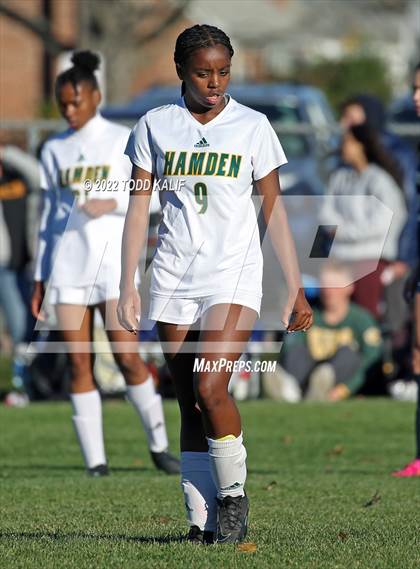 Thumbnail 2 in Hamden vs Newington (CT Class LL First Round) photogallery.