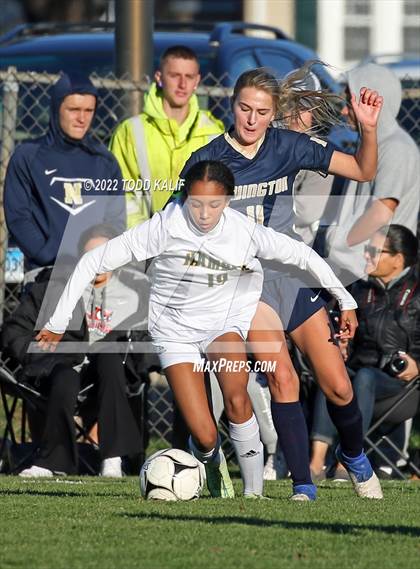Thumbnail 2 in Hamden vs Newington (CT Class LL First Round) photogallery.