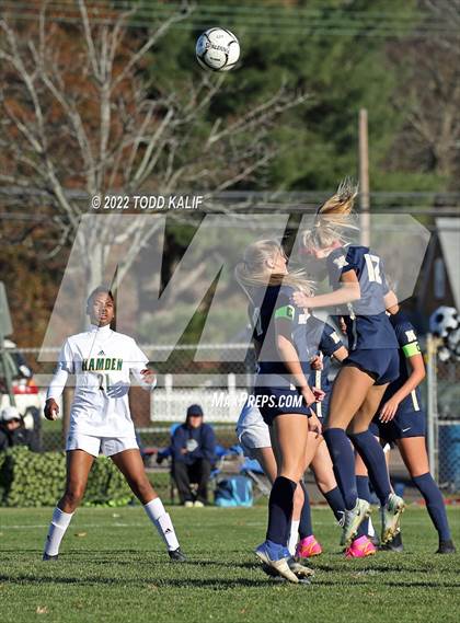 Thumbnail 2 in Hamden vs Newington (CT Class LL First Round) photogallery.