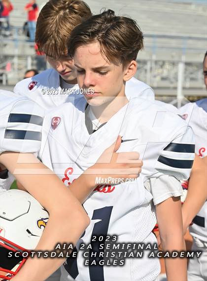 Thumbnail 1 in Scottsdale Christian Academy @ Arizona Lutheran Academy (AIA 2A Semifinal) photogallery.