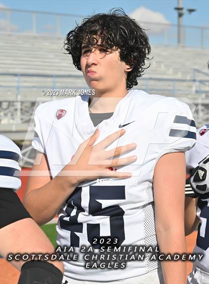 Thumbnail 3 in Scottsdale Christian Academy @ Arizona Lutheran Academy (AIA 2A Semifinal) photogallery.