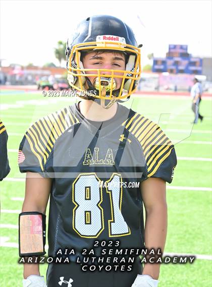 Thumbnail 2 in Scottsdale Christian Academy @ Arizona Lutheran Academy (AIA 2A Semifinal) photogallery.