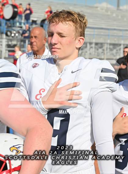 Thumbnail 2 in Scottsdale Christian Academy @ Arizona Lutheran Academy (AIA 2A Semifinal) photogallery.
