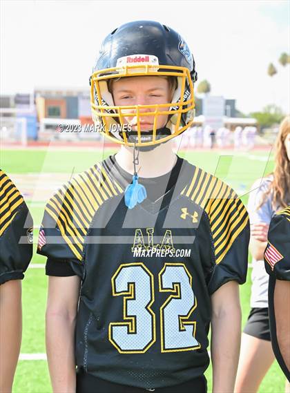 Thumbnail 2 in Scottsdale Christian Academy @ Arizona Lutheran Academy (AIA 2A Semifinal) photogallery.
