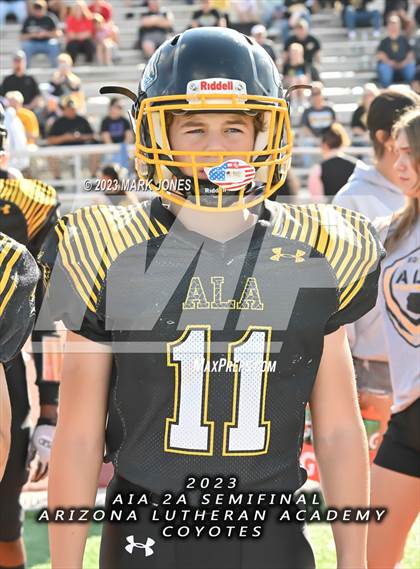 Thumbnail 1 in Scottsdale Christian Academy @ Arizona Lutheran Academy (AIA 2A Semifinal) photogallery.