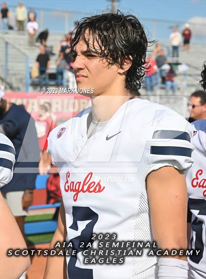 Thumbnail 3 in Scottsdale Christian Academy @ Arizona Lutheran Academy (AIA 2A Semifinal) photogallery.