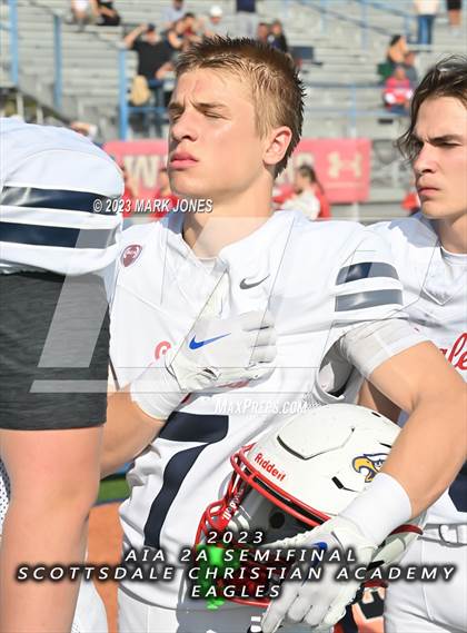 Thumbnail 1 in Scottsdale Christian Academy @ Arizona Lutheran Academy (AIA 2A Semifinal) photogallery.