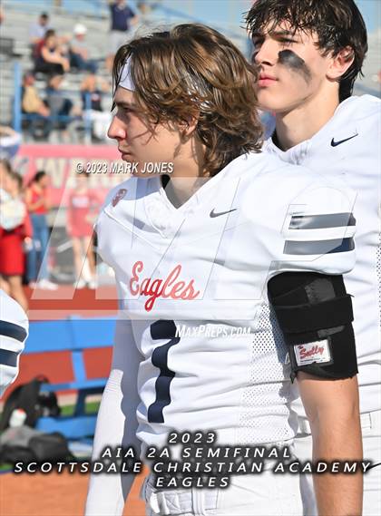 Thumbnail 2 in Scottsdale Christian Academy @ Arizona Lutheran Academy (AIA 2A Semifinal) photogallery.