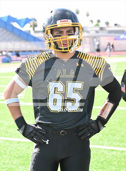 Thumbnail 2 in Scottsdale Christian Academy @ Arizona Lutheran Academy (AIA 2A Semifinal) photogallery.