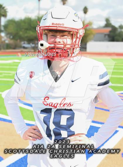 Thumbnail 3 in Scottsdale Christian Academy @ Arizona Lutheran Academy (AIA 2A Semifinal) photogallery.