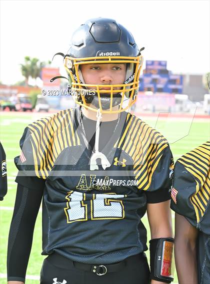 Thumbnail 2 in Scottsdale Christian Academy @ Arizona Lutheran Academy (AIA 2A Semifinal) photogallery.