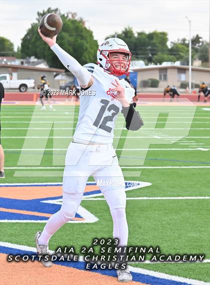 Thumbnail 1 in Scottsdale Christian Academy @ Arizona Lutheran Academy (AIA 2A Semifinal) photogallery.