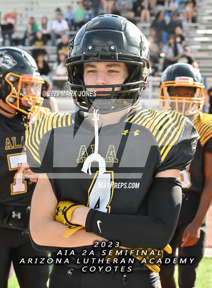 Thumbnail 3 in Scottsdale Christian Academy @ Arizona Lutheran Academy (AIA 2A Semifinal) photogallery.
