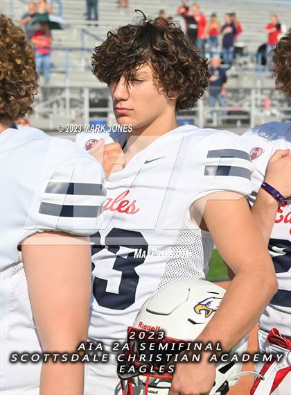 Thumbnail 1 in Scottsdale Christian Academy @ Arizona Lutheran Academy (AIA 2A Semifinal) photogallery.