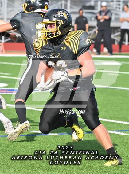 Thumbnail 1 in Scottsdale Christian Academy @ Arizona Lutheran Academy (AIA 2A Semifinal) photogallery.