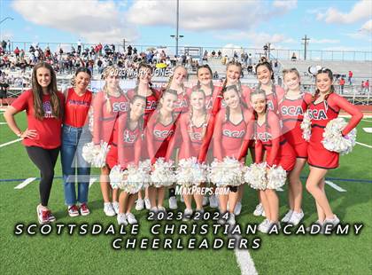 Thumbnail 2 in Scottsdale Christian Academy @ Arizona Lutheran Academy (AIA 2A Semifinal) photogallery.