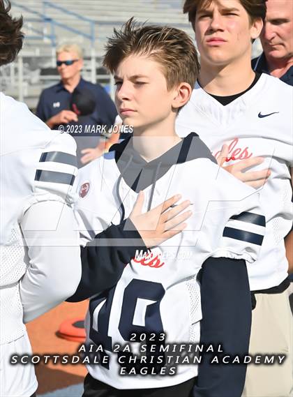 Thumbnail 1 in Scottsdale Christian Academy @ Arizona Lutheran Academy (AIA 2A Semifinal) photogallery.