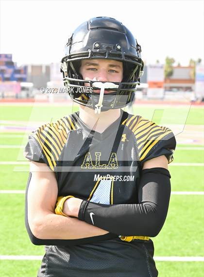 Thumbnail 2 in Scottsdale Christian Academy @ Arizona Lutheran Academy (AIA 2A Semifinal) photogallery.