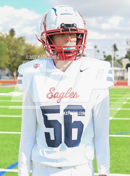 Thumbnail 3 in Scottsdale Christian Academy @ Arizona Lutheran Academy (AIA 2A Semifinal) photogallery.