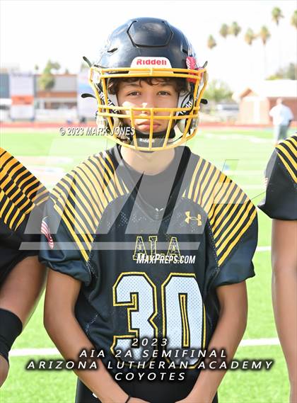 Thumbnail 2 in Scottsdale Christian Academy @ Arizona Lutheran Academy (AIA 2A Semifinal) photogallery.