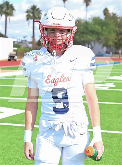 Thumbnail 2 in Scottsdale Christian Academy @ Arizona Lutheran Academy (AIA 2A Semifinal) photogallery.