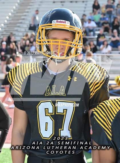 Thumbnail 3 in Scottsdale Christian Academy @ Arizona Lutheran Academy (AIA 2A Semifinal) photogallery.
